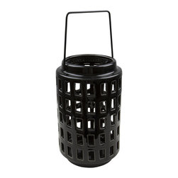 Lanterne RAITO coloris noir - Candleholders
