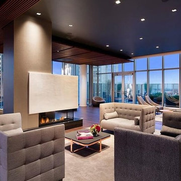 Chicago High Rise Residential Lobby and Amenity Spaces