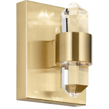 Arabella 2 Light Wall Sconce, Champagne Gold