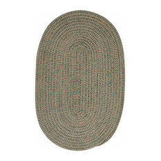 Softex Check Rug, Myrtle Green Check, 4'x4'