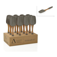 ESPÁTULA SILICONA Y MADERA