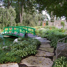 Pond and path