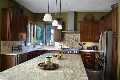 Inspiration for a timeless kitchen remodel in Other