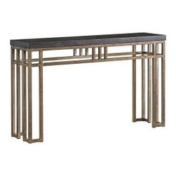 Montera Travertine Console - Console Tables