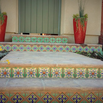 Spanish courtyard and kitchen garden