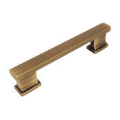 Cosmas 702-96BAB Brushed Antique Brass Contemporary Cabinet Pull