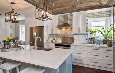 Kitchen of the Week: A Rustic-Chic Look They Can Call Their Own
