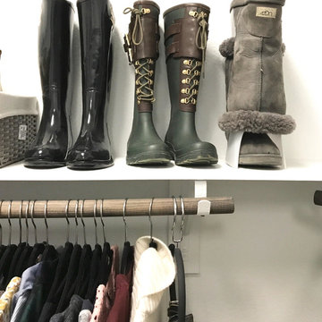 Conroe New Build Master Closet
