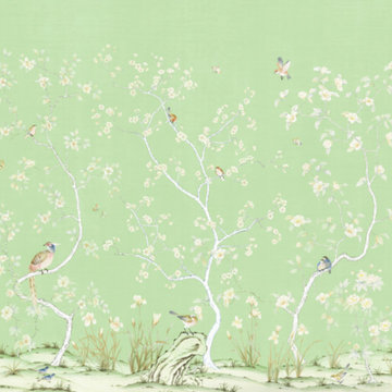 Chinoiserie wallpaper panels, USD300 to USD385 per panel