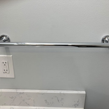 Reston Bath - Floating Grey Vanity
