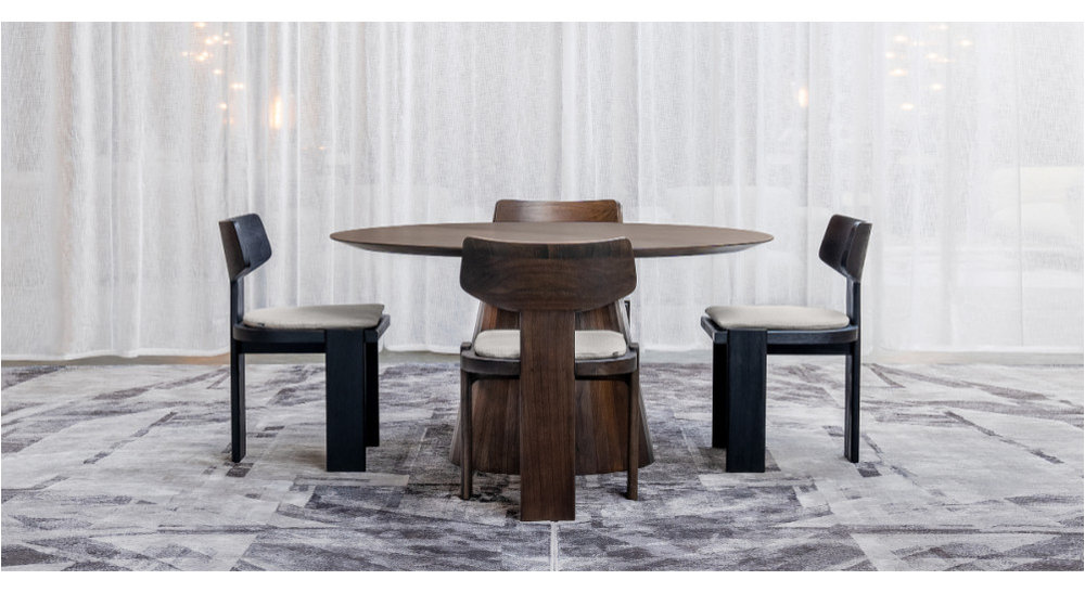 Wooden Modern Dining Chair, Versmissen Sotho - Transitional - Dining ...