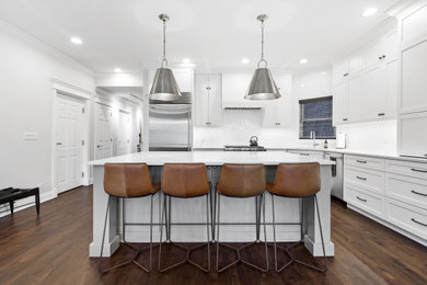 Kitchen - transitional kitchen idea in Chicago