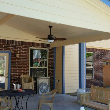 Concrete, Patio Cover, Siding & Windows in Conroe Texas