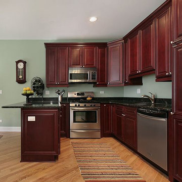 Stock Clearance - Maple Cherry Kitchen Cabinet