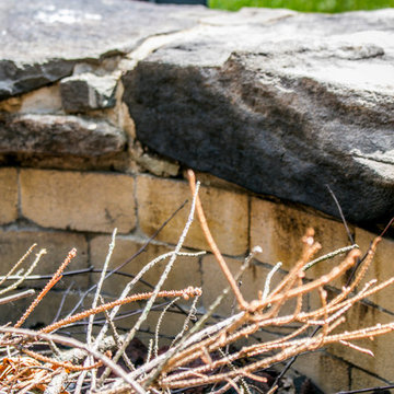 Rustic Fire Pit Bricks