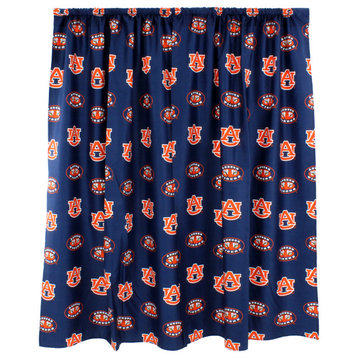 Auburn Tigers Printed Curtain Panels 42"x63", 42" X 63"