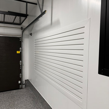 Martinet Ave - Garage Interior - Trusscore & Epoxy