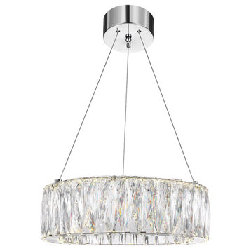 Juno LED Chandelier With Chrome Finish