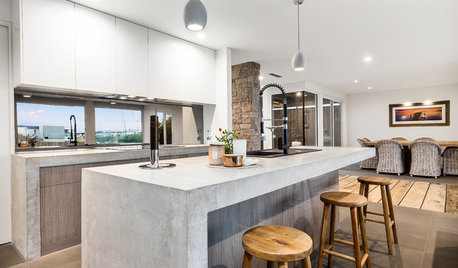10 Solid Ways to Feature Concrete in Your Home