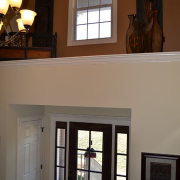Tiny Loft Space, over front entry