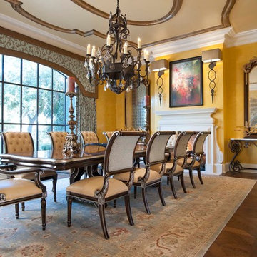Venetian Meets Mediterranean: Dining Room