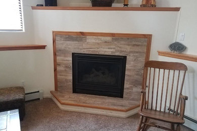 Inspiration for a timeless living room remodel in Denver