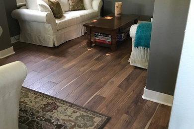 Inspiration for a transitional family room remodel in San Francisco