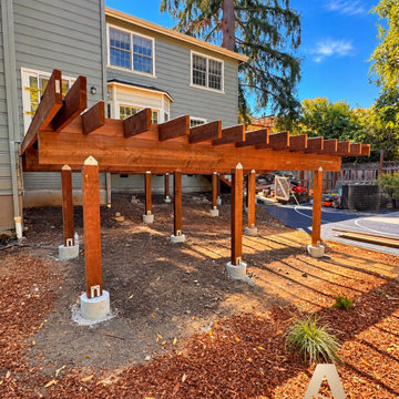 600-Square-Feet Deck Structure Build