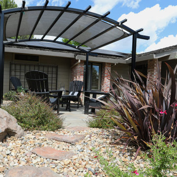 Custom Pergola & Seating Area