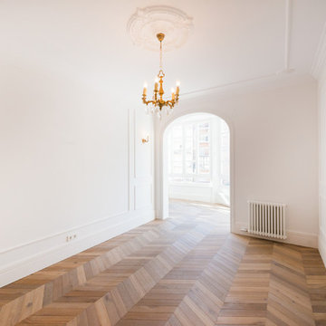 Fotografia de un piso estilo romántico en Barcelona