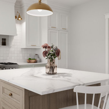 Elegant Transitional Kitchen Renovation