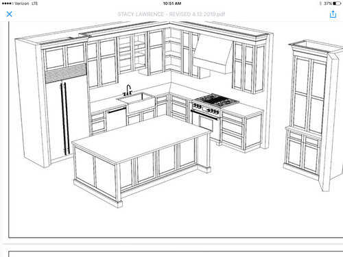L-Shape Kitchen Plans Advice for uppers