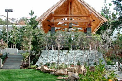 This is an example of a traditional landscaping in San Francisco.