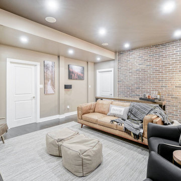 Open Space Basement Remodels