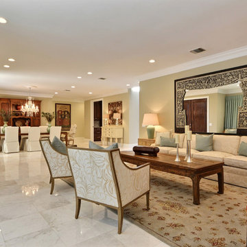 Rooms – Living Rooms - With Antique Chinese Design Elements