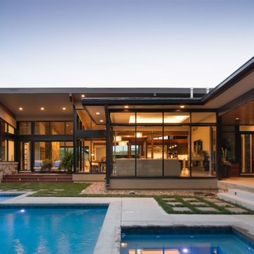 Exterior + Pool