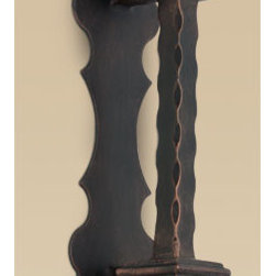Rustic Pinnacle Pull - Door Hardware