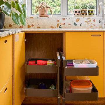 Sunshine Yellow Kitchen