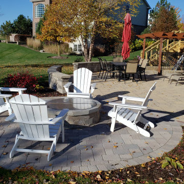 Old Greenwich Cobble Paver Patio in Hawthorn Woods, IL
