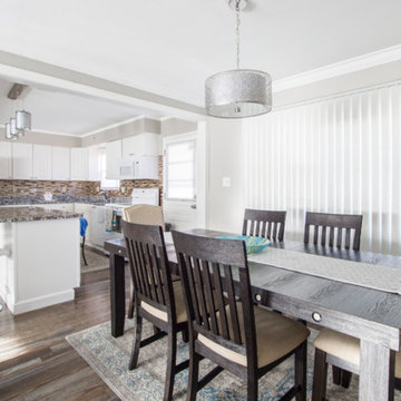 Contemporary kitchen with VistaGrande door