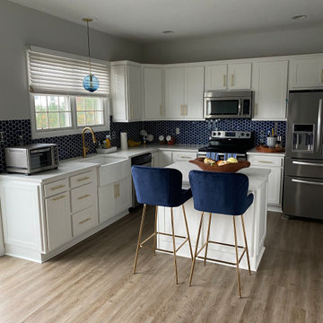 Cabinet refacing-modern farmhouse