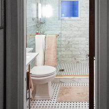 Eclectic everything— bathrooms