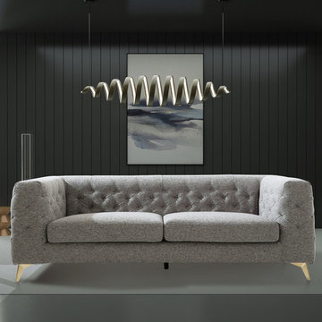 Chic Home Soho Sofa, Dark Grey