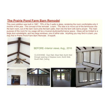 The Prairie Pond Farm Barn Remodel
