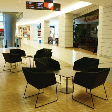 Box Sledge Armchair by B&T