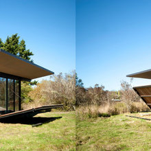 Architecture : Une cabane d’écrivain se replie sur elle-même