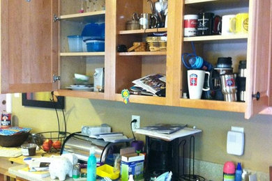 Organized Kitchen Cabinets