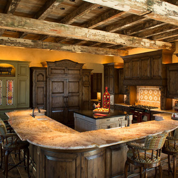 Rustic Lodge style home