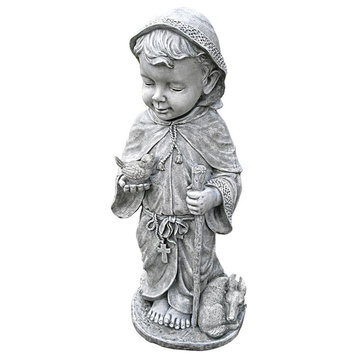 Design Toscano Large Baby St Francis Statue