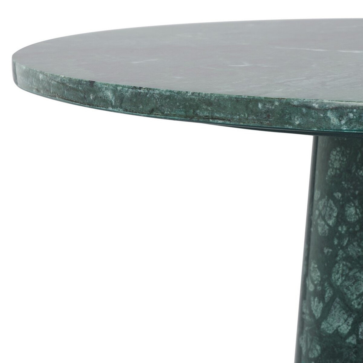 Safavieh Couture Valentia Tall Round Marble Accent Table - Contemporary ...